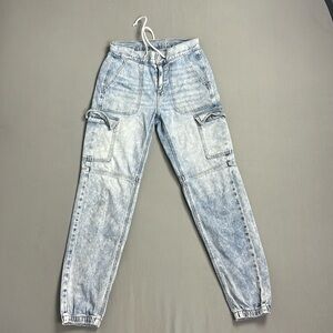 American Eagle Denim Cargo Joggers